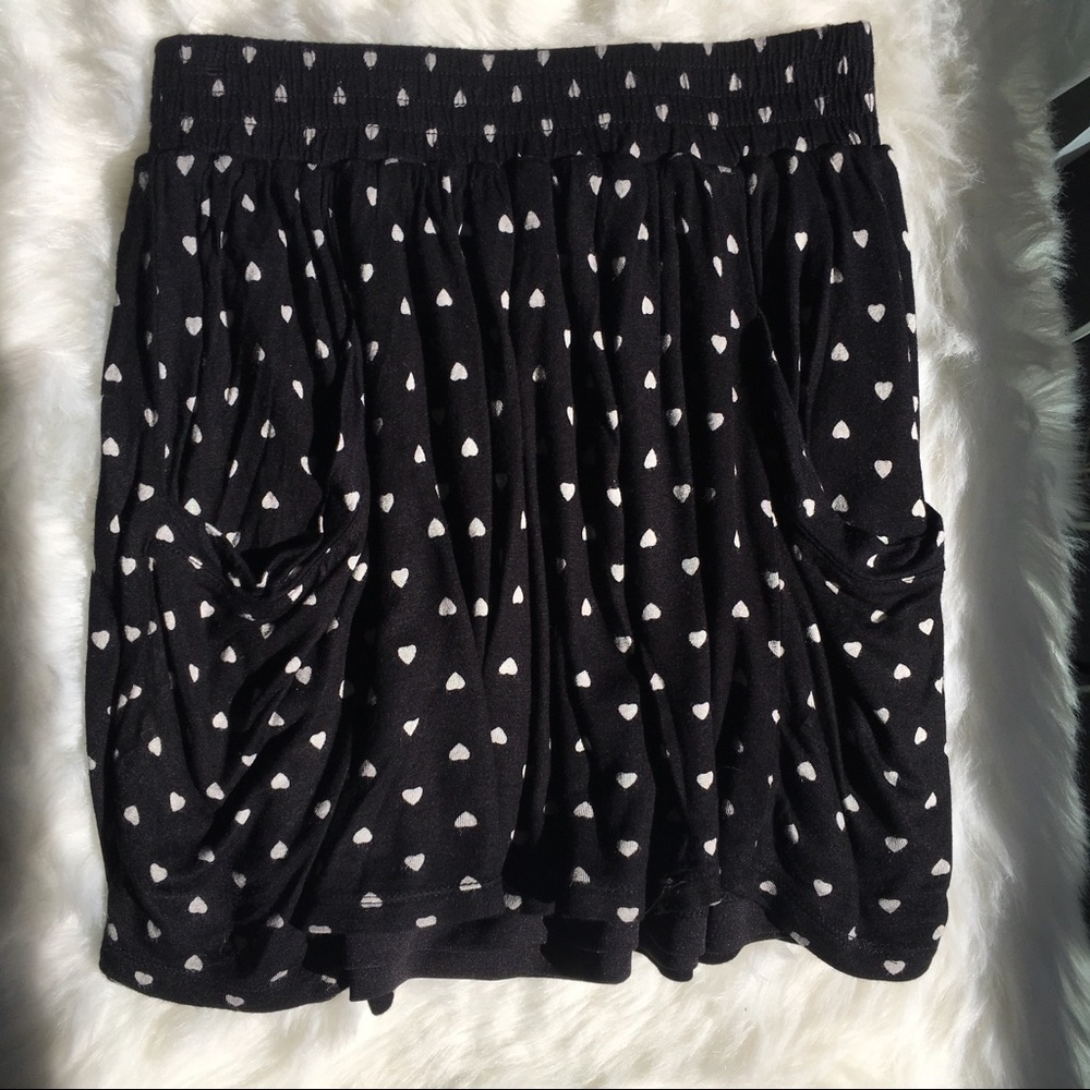 ⭐️BOGO FREE! Flowy Black Skirt with Pockets